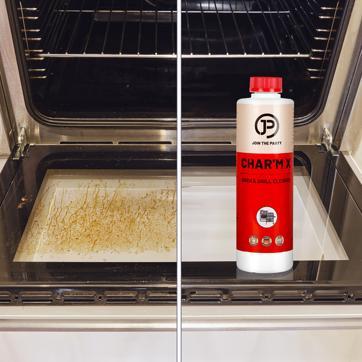 CHAR'M X – powerful oven and grill cleaner 